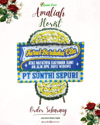 Papan Bunga Duka di Lumut