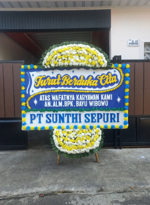 Papan Bunga Duka di Lumut