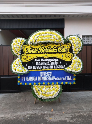 Papan Bunga Duka di Lumut