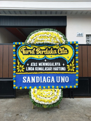 Papan Bunga Duka di Lumut